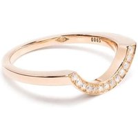Bague Intrépide grand arc pavée – Loyal.e Paris