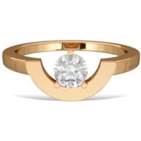 Bague Intrépide petit arc 0.5 carat – Loyal.e Paris