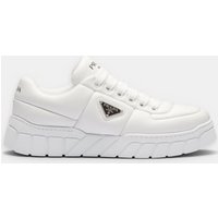 Baskets basses en cuir signature - Prada
