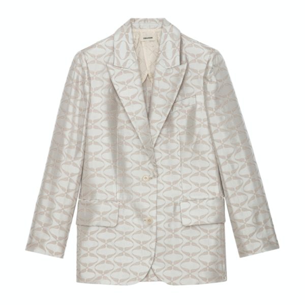 Blazer Vicka Wings Jacquard Scout – Taille 40 – Femme – Zadig & Voltaire