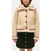 Blouson court Farmer en peau lainée - CLAUDIE PIERLOT