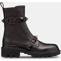 Bottines Roman Stud en cuir clouté – Valentino Garavani