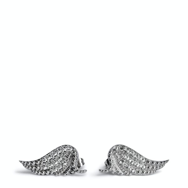 Boucles D’oreilles Rock Shiny Silver – Femme – Zadig & Voltaire