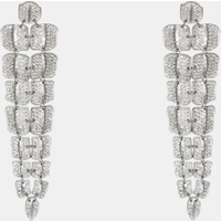 Boucles d’oreille crocodille à cristaux – Balmain