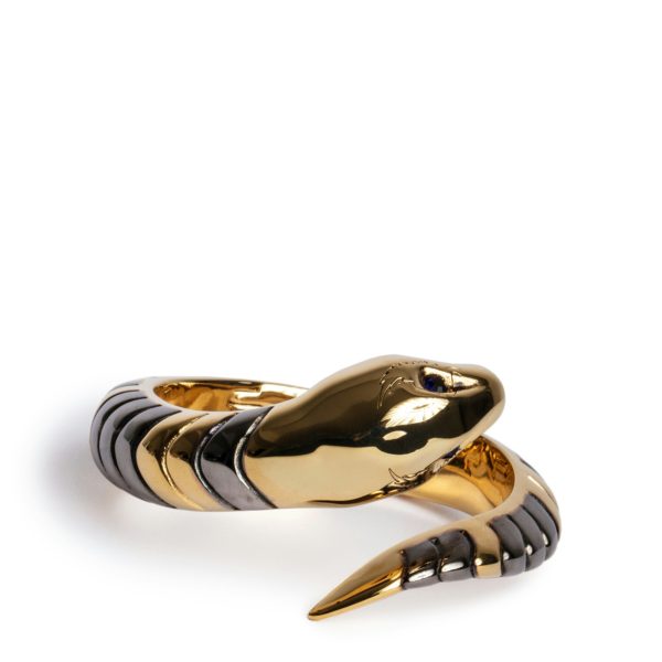 Bracelet Snake Shiny Gold - Femme