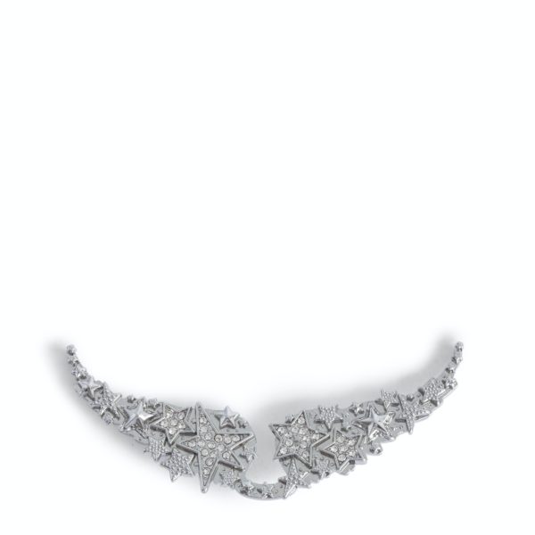 Charm Swing Your Wings Star Strass Shiny Silver – Femme – Zadig & Voltaire