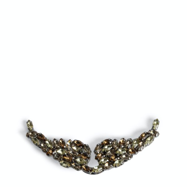Charm Swing Your Wings Strass Xl Old Gold – Femme – Zadig & Voltaire