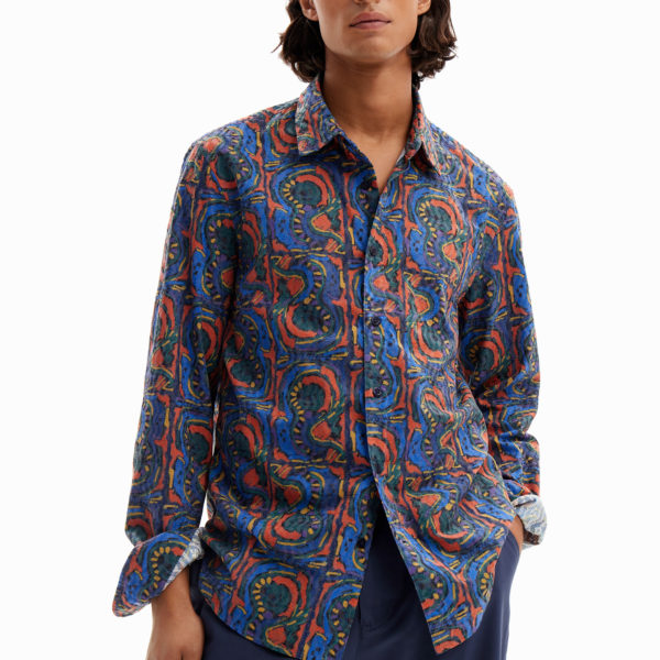 Chemise brodée arty – Desigual