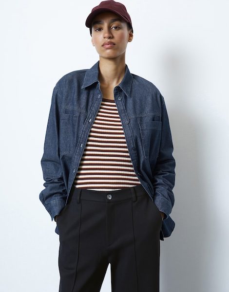 Chemise en jean de coupe Regular Fit - Marc O'Polo
