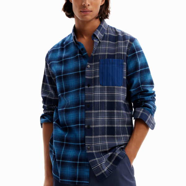 Chemise flanelle carreaux Desigual