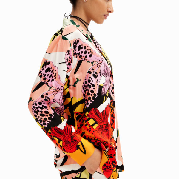Chemise orchidées M. Christian Lacroix Desigual