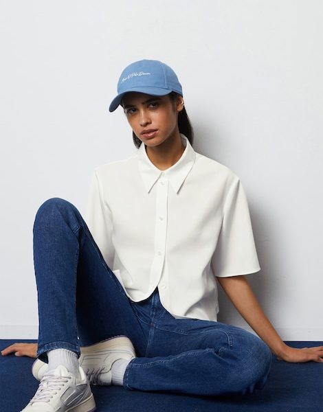 Chemisier crop relaxed – Marc O’Polo