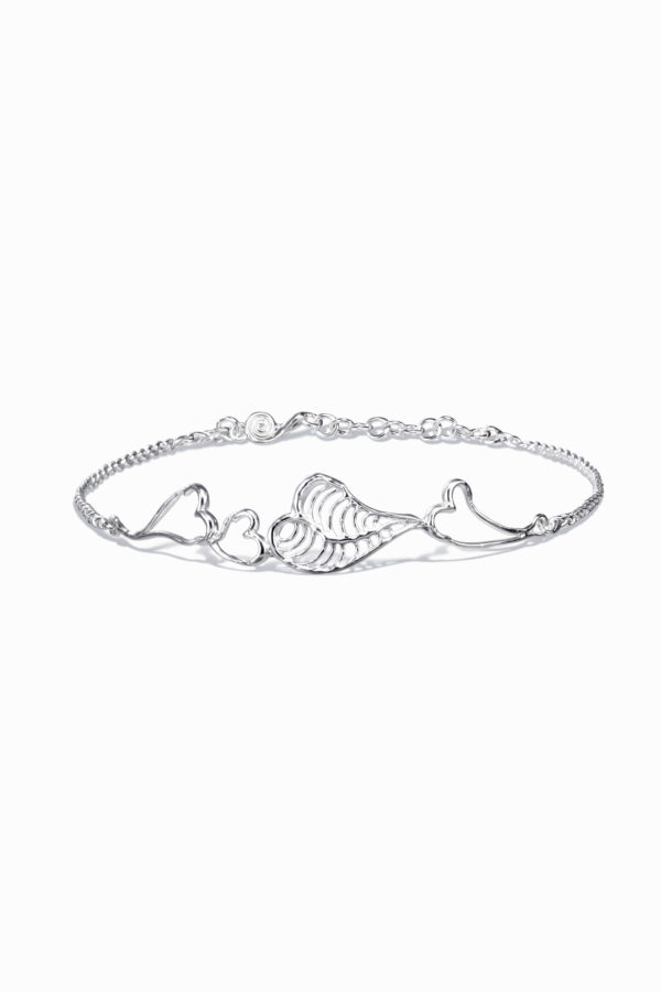 Choker cœurs plaqué argent Zalio Desigual