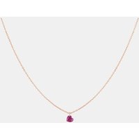 Collier Confetti - Rubis c?ur 0