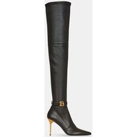 Cuissardes Raven en cuir stretch - Balmain