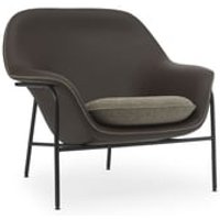 Drape Lounge Chair Low structure en acier - Normann Copenhagen
