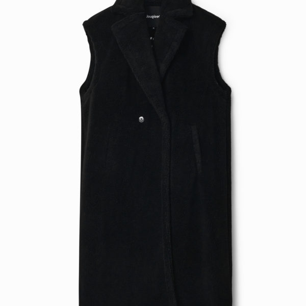 Gilet long mouton Desigual