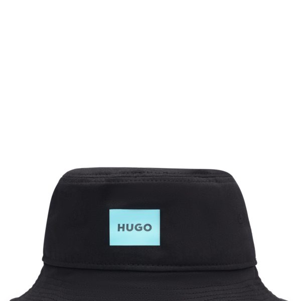 Bob en twill de coton avec étiquette logo – Hugo Boss