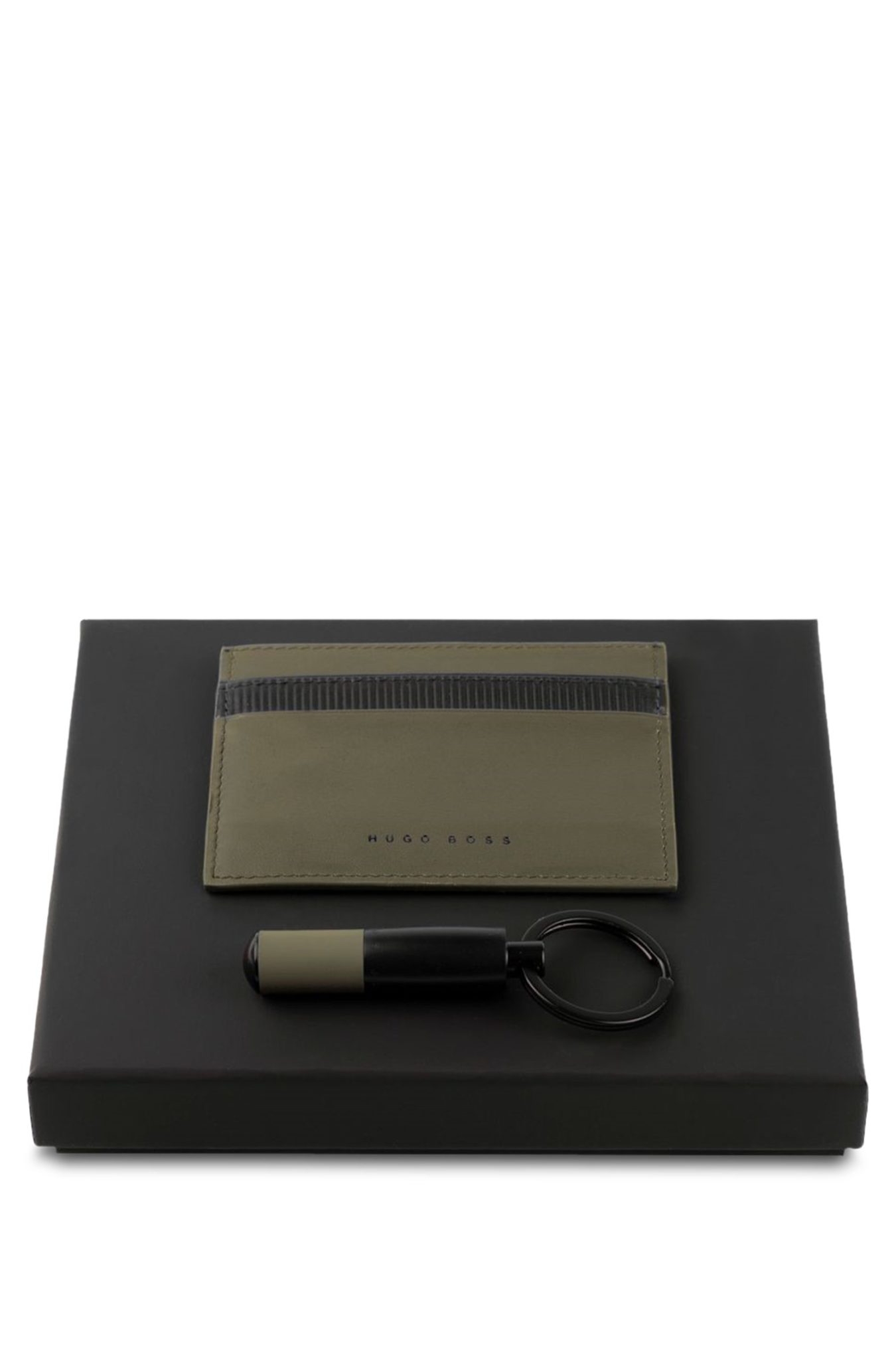 Hugo Boss Boîte cadeau avec porte-cartes et porte-clés
