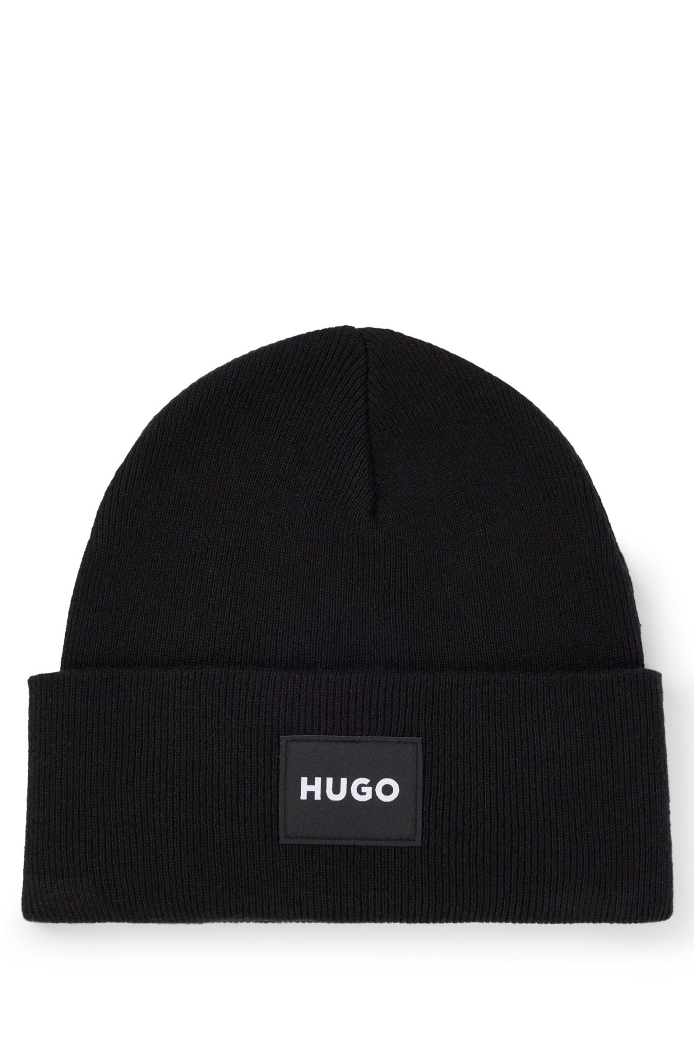 Hugo Boss Bonnet en maille avec logo