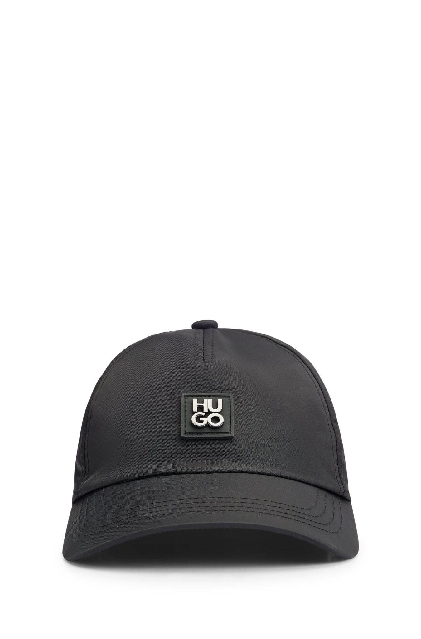 Hugo Boss Casquette en nylon imperméable avec badge logo revisité