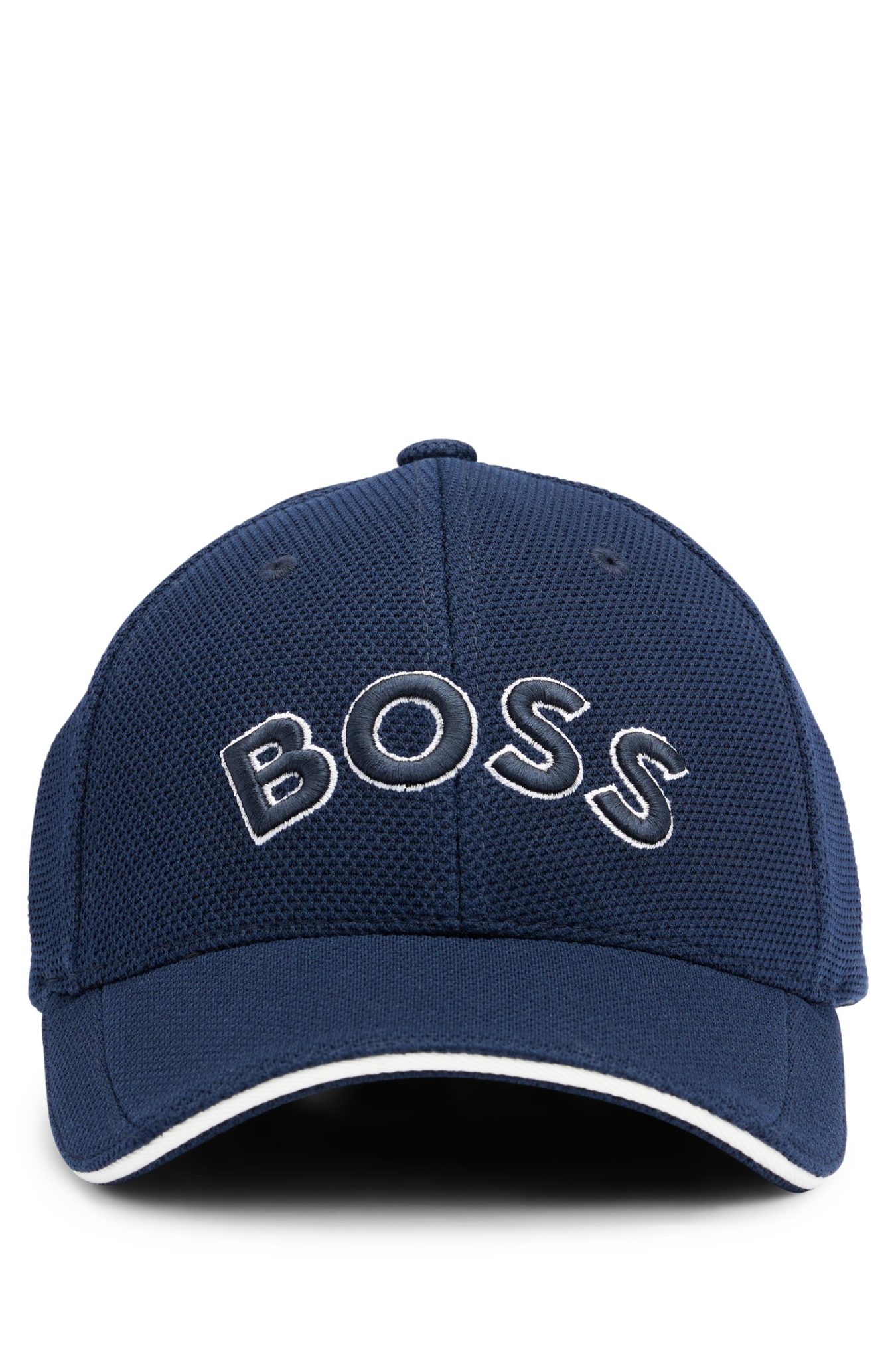 Hugo Boss Casquette en piqué tissé avec logo brodé