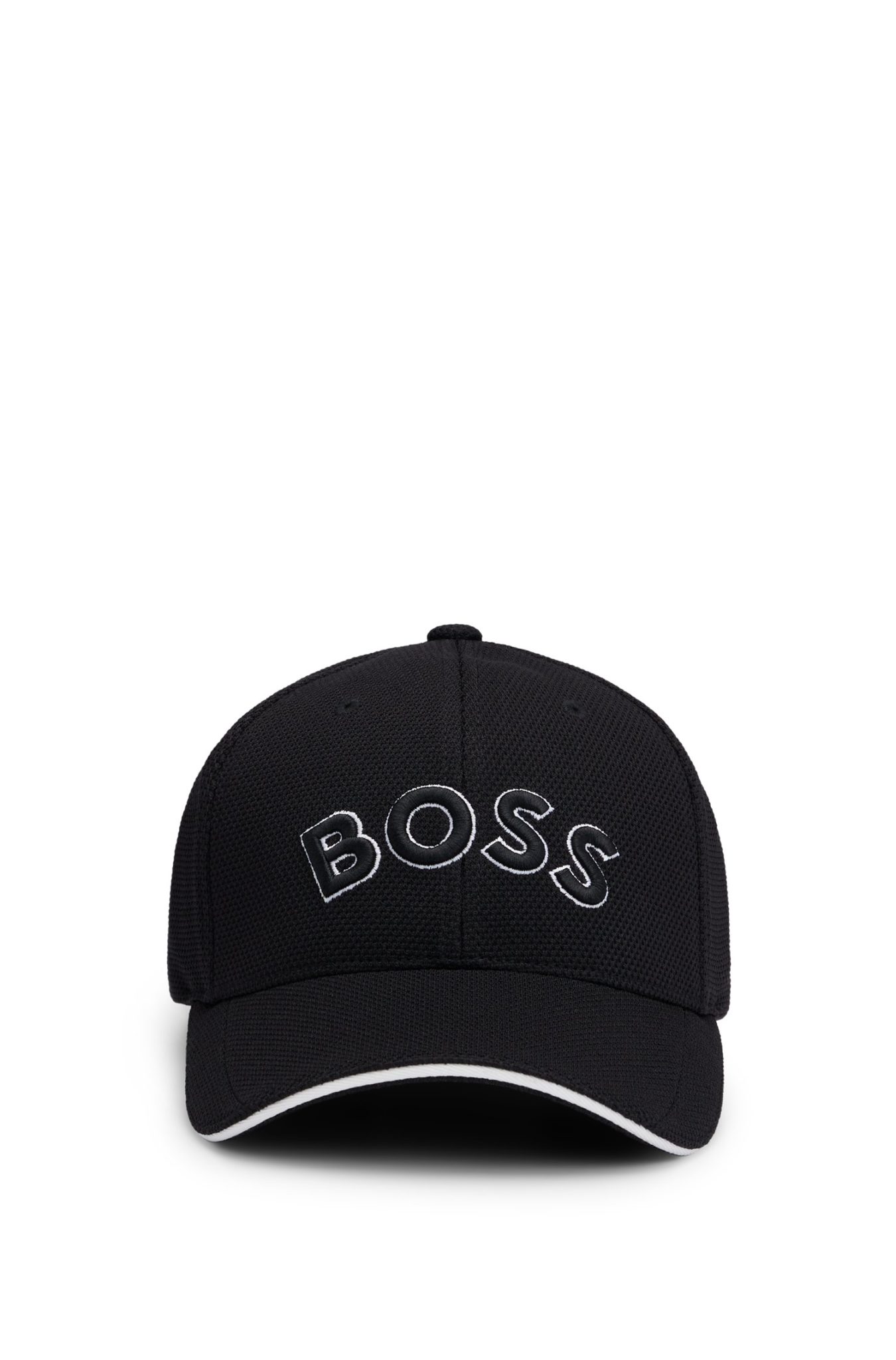 Hugo Boss Casquette en piqué tissé avec logo brodé