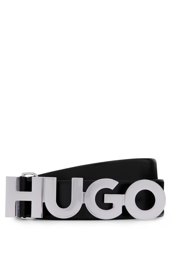 Hugo Boss Ceinture en cuir italien avec boucle logo