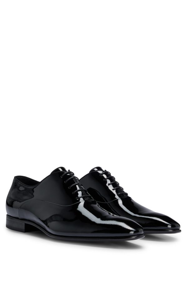 Hugo Boss Chaussures Oxford en cuir avec doublure en cuir
