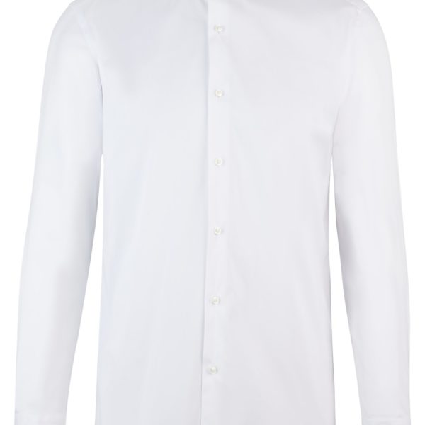 Hugo Boss Chemise Slim Fit en popeline de coton mélangé facile à repasser
