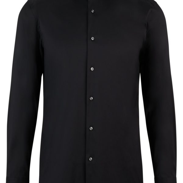 Hugo Boss Chemise Slim Fit en popeline de coton mélangé facile à repasser