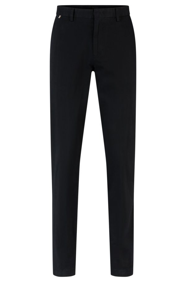 Hugo Boss Chino Slim en gabardine de coton stretch