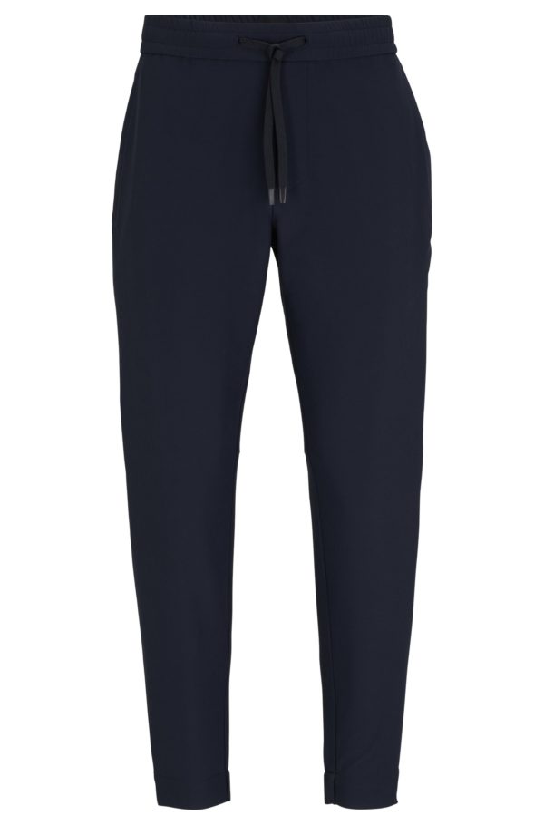Hugo Boss Chino Tapered Fit en tissu quadri-extensible facile à repasser