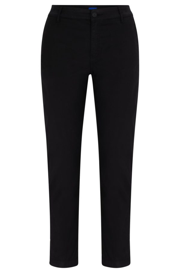 Hugo Boss Chino court Casual Fit en coton stretch
