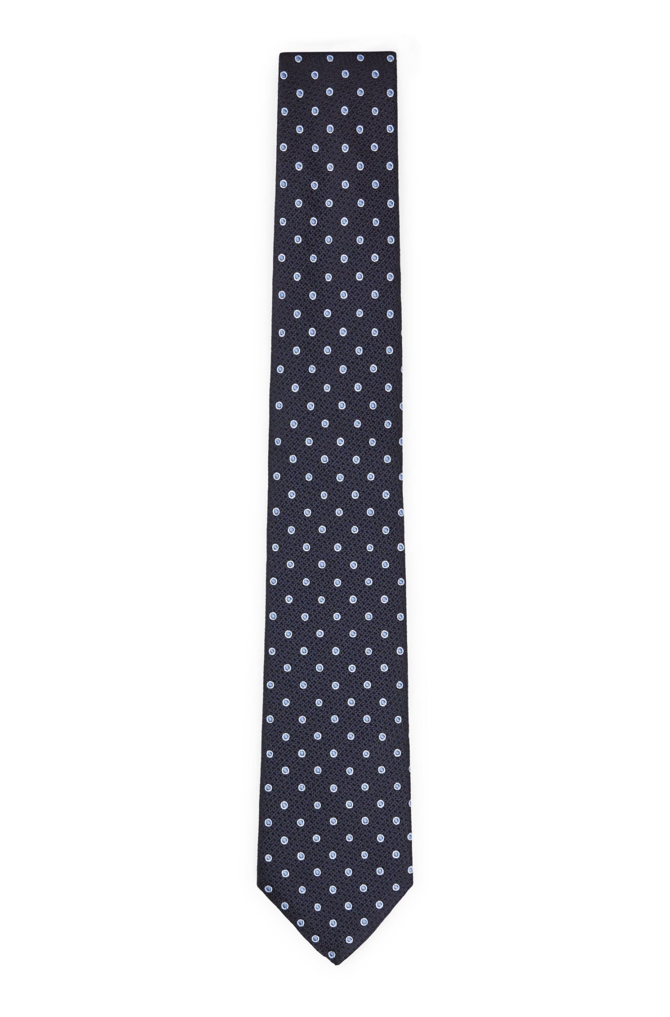 Hugo Boss Cravate en jacquard de soie à micro motif