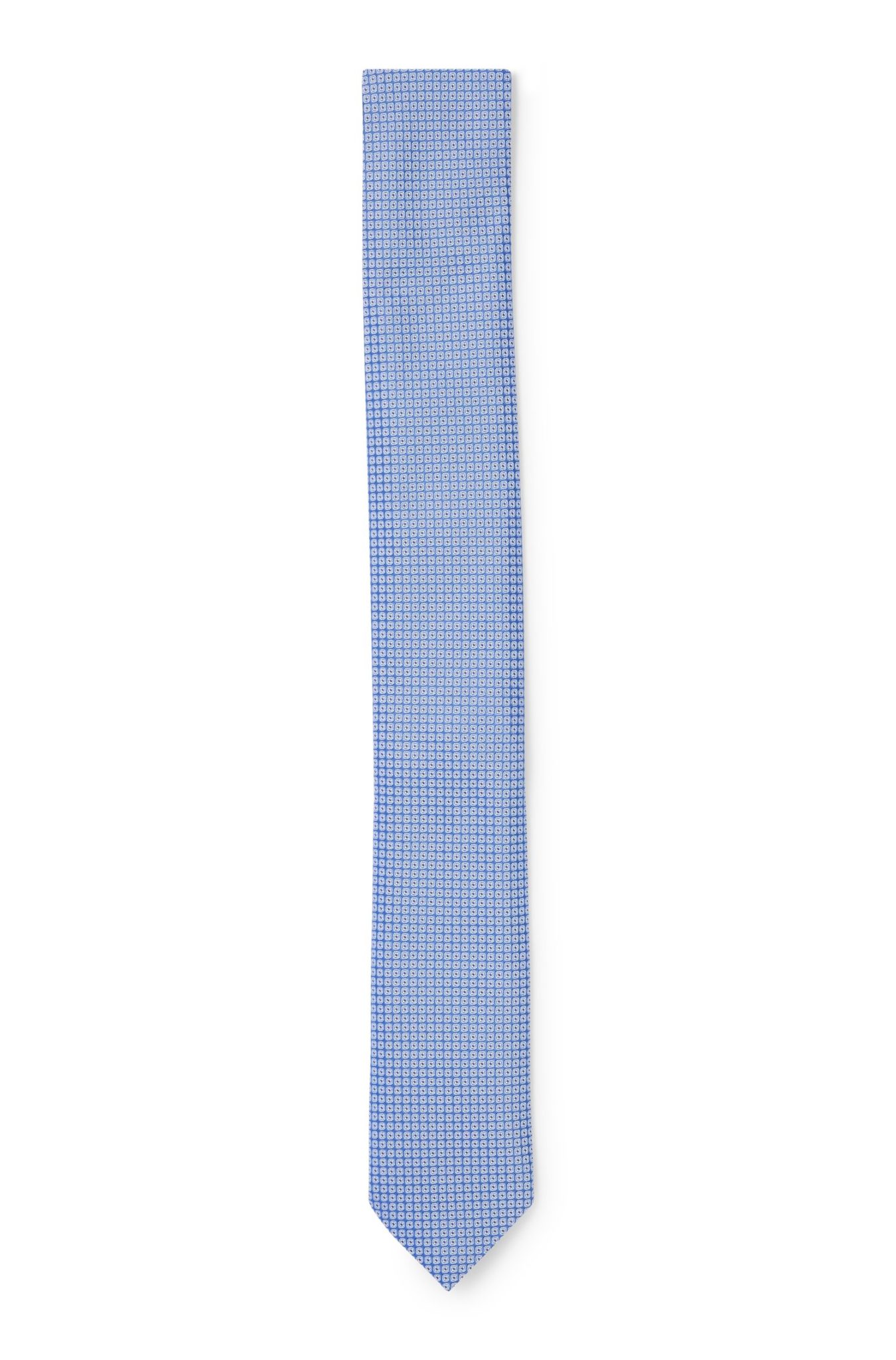 Hugo Boss Cravate en jacquard de soie à pois et carrés