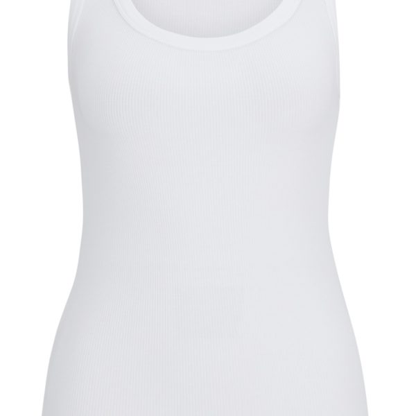 Débardeur Slim Fit en coton stretch à la structure côtelée – Hugo Boss