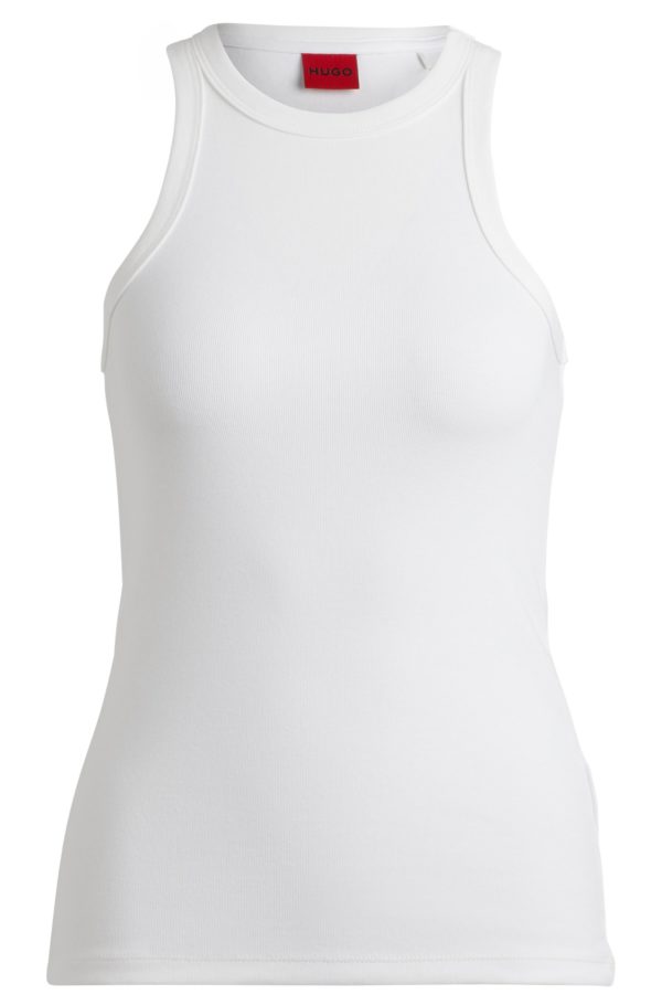 Hugo Boss Débardeur Slim en coton stretch mélangé