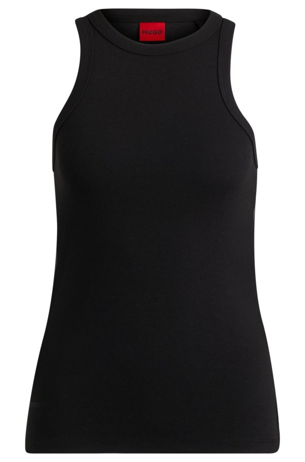 Hugo Boss Débardeur Slim en coton stretch mélangé