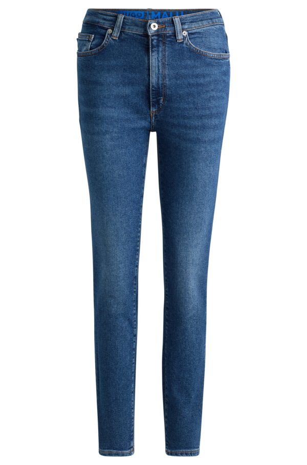 Hugo Boss Jean Skinny en denim stretch bleu
