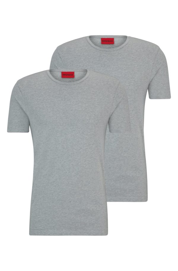 Hugo Boss Lot de deux t-shirts Slim en coton stretch