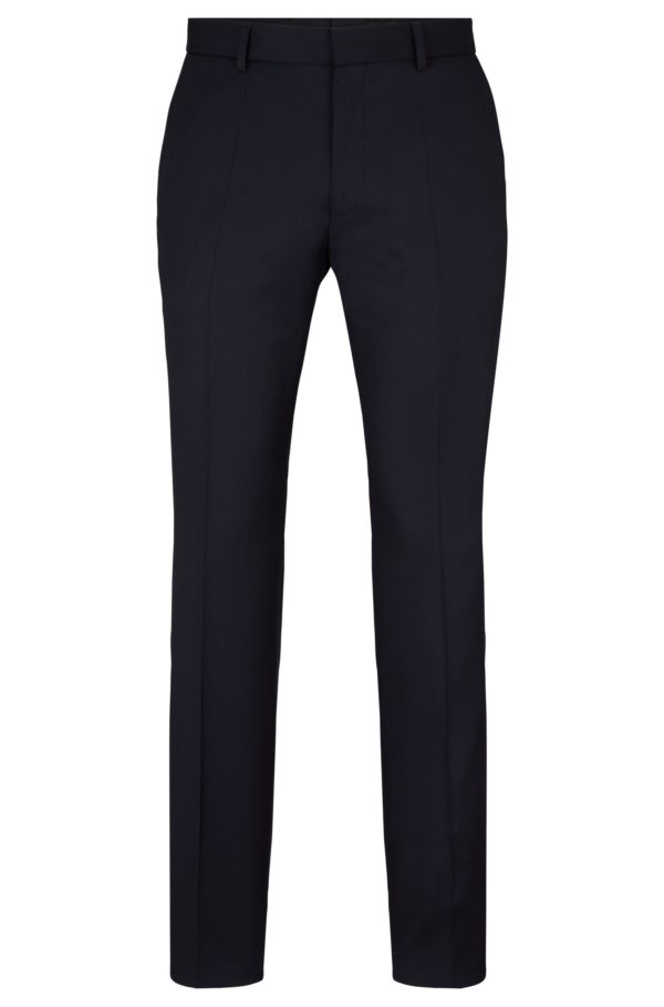 Hugo Boss Pantalon Regular en sergé de laine vierge