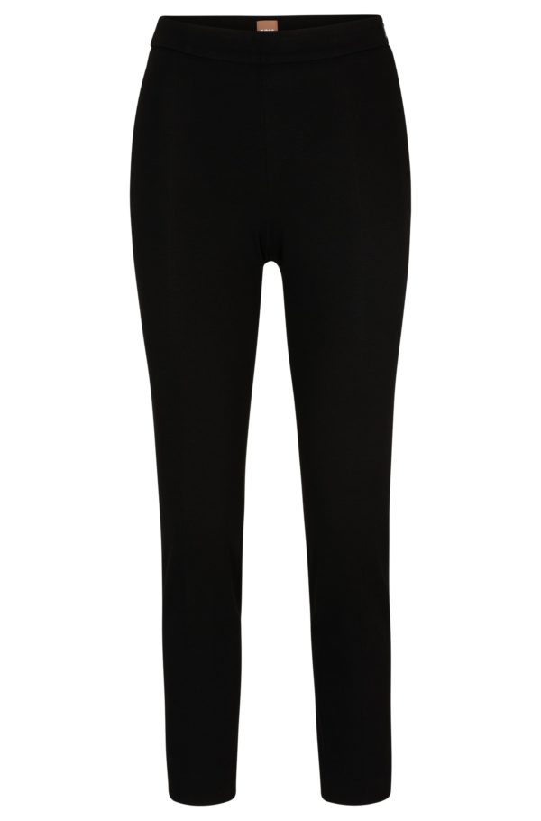Hugo Boss Pantalon Regular coupe fuselée en tissu stretch