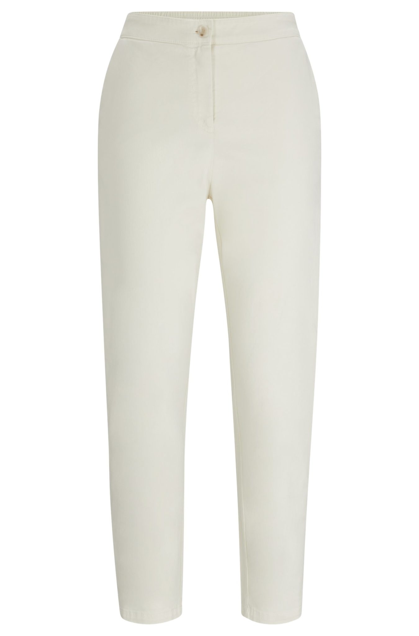 Hugo Boss Pantalon en coton mélangé avec taille élastique
