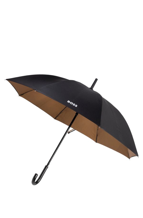 Hugo Boss Parapluie citadin avec toile bicolore