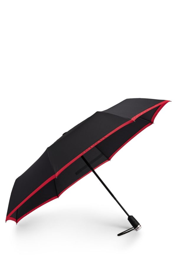 Hugo Boss Parapluie de poche avec bords rouges