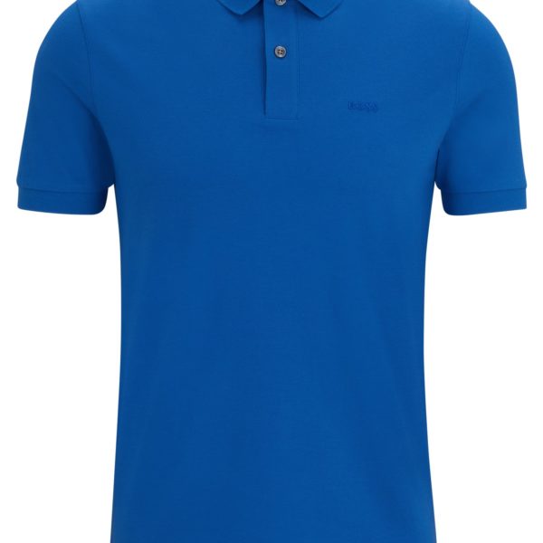 Polo Regular en coton avec logo brodé – Hugo Boss