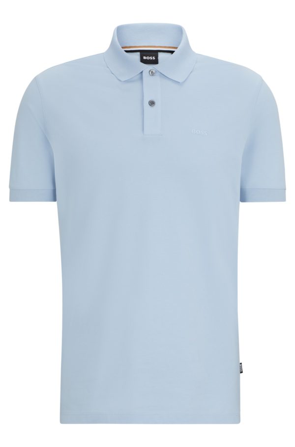 Hugo Boss Polo Pallas en piqué de coton avec détails logotés