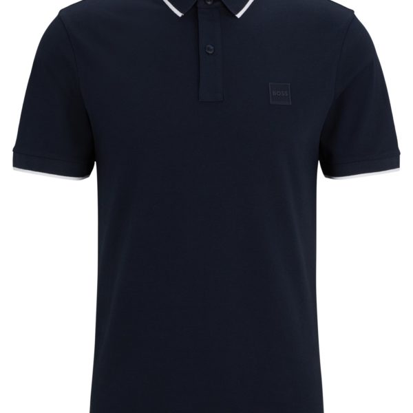 Polo Slim en piqué de coton stretch – Hugo Boss