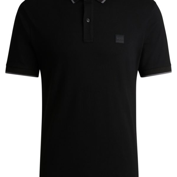 Polo Slim en piqué de coton stretch – Hugo Boss